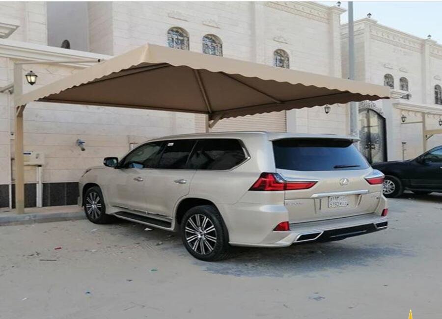 مظلات سيارات قماش